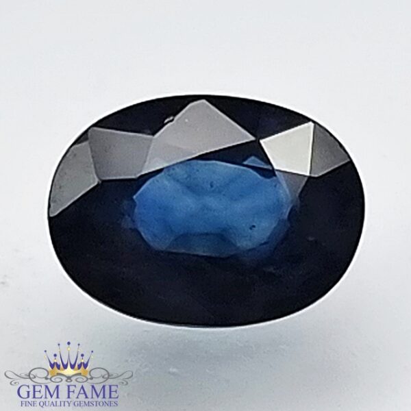 Blue Sapphire 1.00ct (Neelam) Gemstone Ceylon