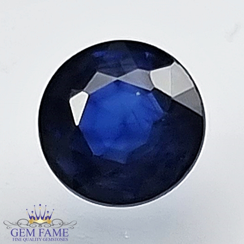 Blue Sapphire 0.65ct (Neelam) Gemstone Ceylon