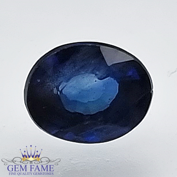 Blue Sapphire 0.77ct (Neelam) Gemstone Ceylon