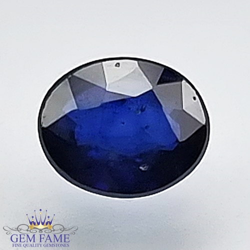Blue Sapphire 0.63ct (Neelam) Gemstone Ceylon