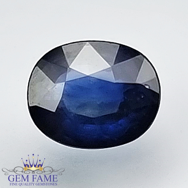 Blue Sapphire 0.81ct (Neelam) Gemstone Ceylon