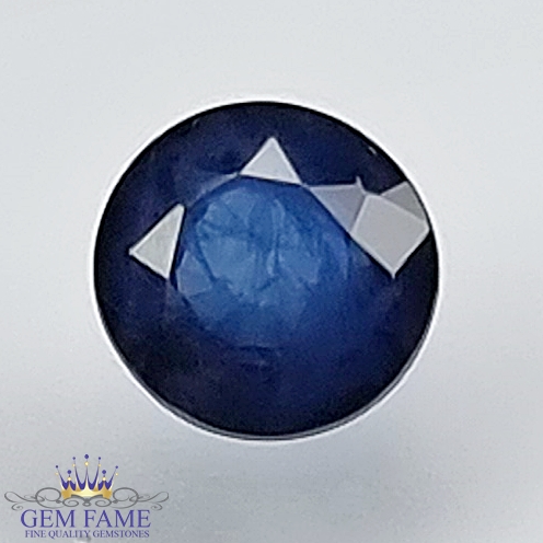 Blue Sapphire 0.61ct (Neelam) Gemstone Ceylon