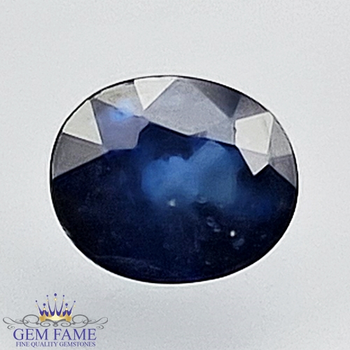 Blue Sapphire 0.81ct (Neelam) Gemstone Ceylon