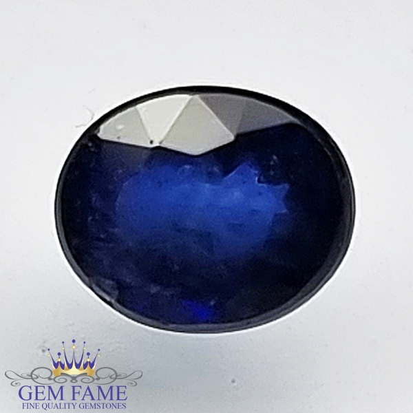 Blue Sapphire 0.89ct (Neelam) Gemstone Ceylon