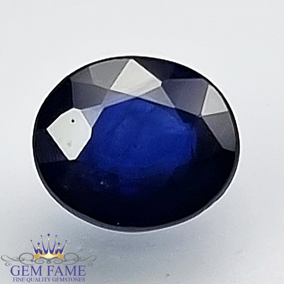 Blue Sapphire 0.68ct (Neelam) Gemstone Ceylon