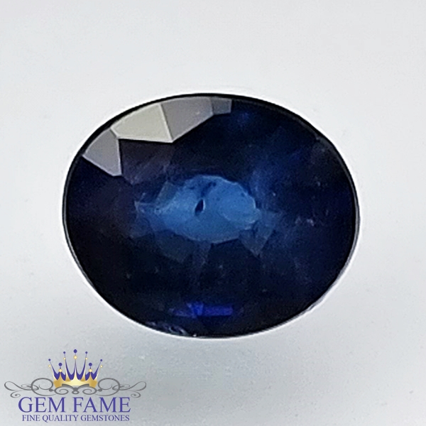 Blue Sapphire 0.85ct (Neelam) Gemstone Ceylon