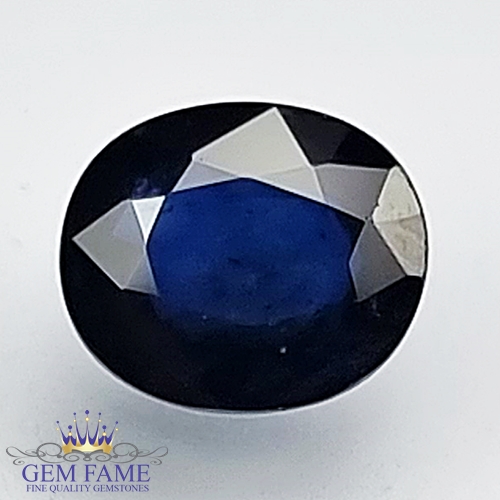 Blue Sapphire 0.73ct (Neelam) Gemstone Ceylon