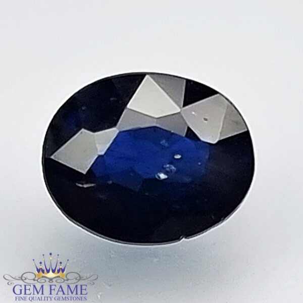 Blue Sapphire 0.85ct (Neelam) Gemstone Ceylon