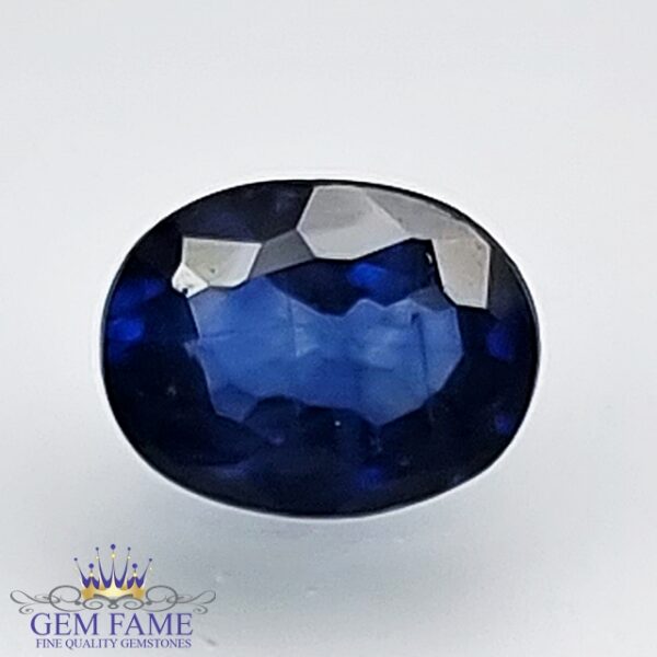 Blue Sapphire 0.71ct (Neelam) Gemstone Ceylon