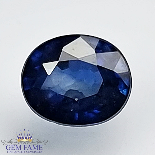 Blue Sapphire 0.66ct (Neelam) Gemstone Ceylon