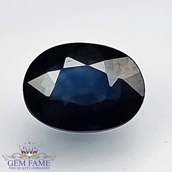 Blue Sapphire 0.83ct (Neelam) Gemstone Ceylon