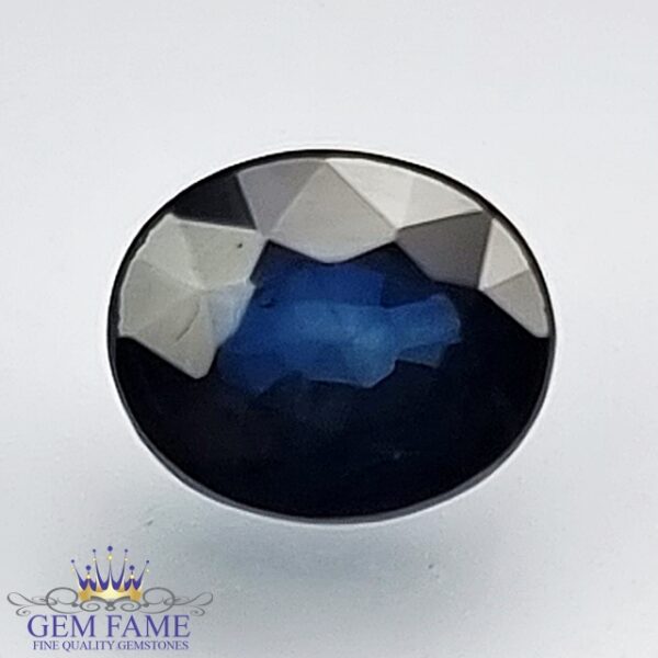 Blue Sapphire 0.82ct (Neelam) Gemstone Ceylon