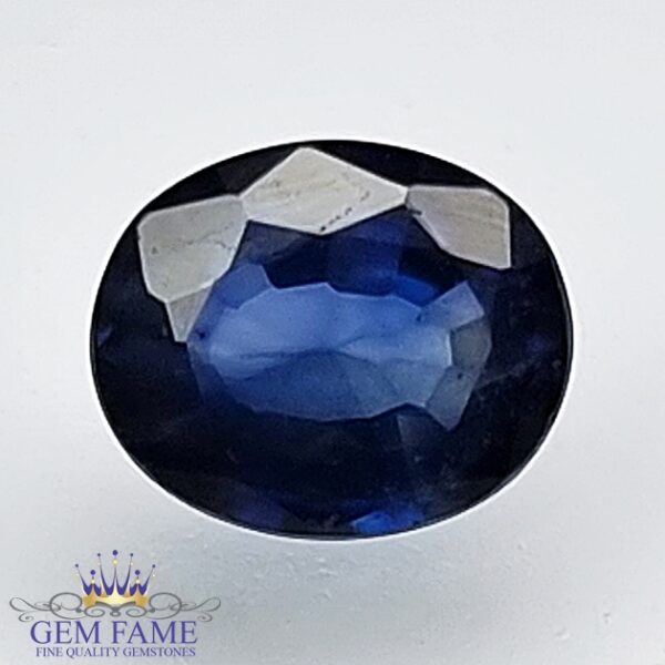 Blue Sapphire 0.80ct (Neelam) Gemstone Ceylon