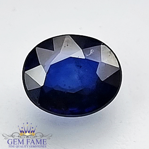 Blue Sapphire 0.64ct (Neelam) Gemstone Ceylon