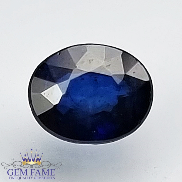 Blue Sapphire 0.68ct (Neelam) Gemstone Ceylon