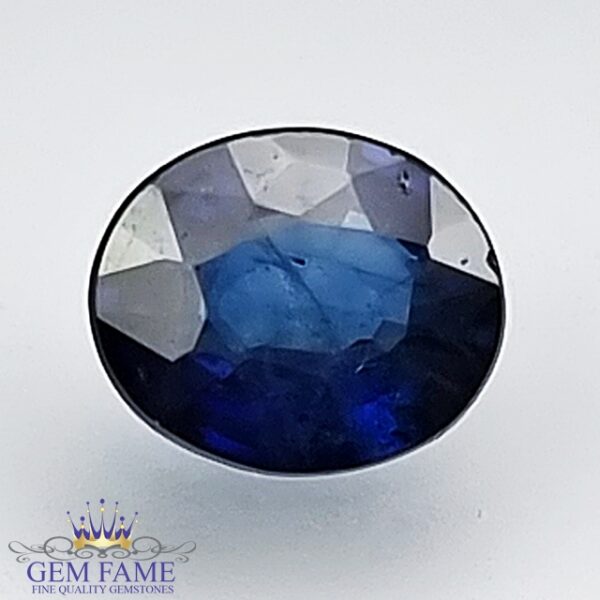 Blue Sapphire 0.80ct (Neelam) Gemstone Ceylon