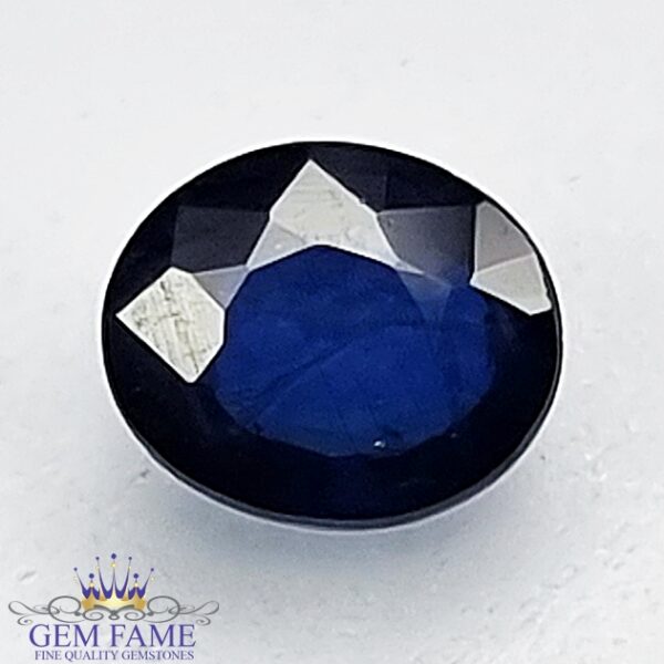 Blue Sapphire 0.58ct (Neelam) Gemstone Ceylon