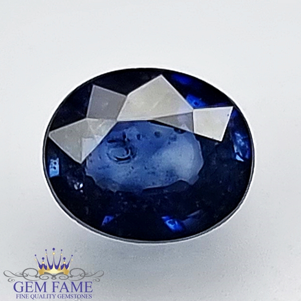 Blue Sapphire 0.61ct (Neelam) Gemstone Ceylon