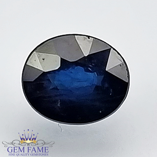 Blue Sapphire 0.75ct (Neelam) Gemstone Ceylon