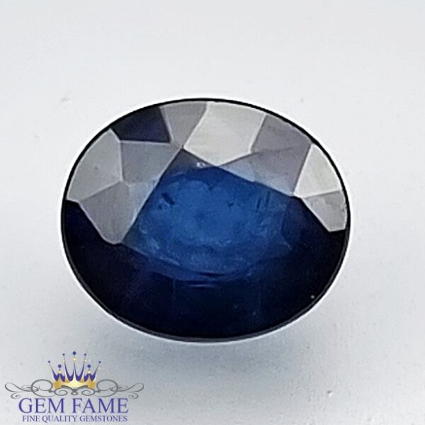 Blue Sapphire 0.76ct (Neelam) Gemstone Ceylon