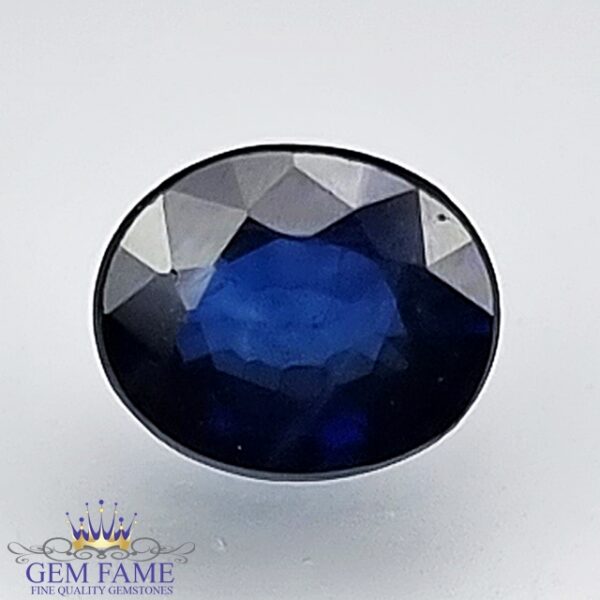 Blue Sapphire 0.66ct (Neelam) Gemstone Ceylon