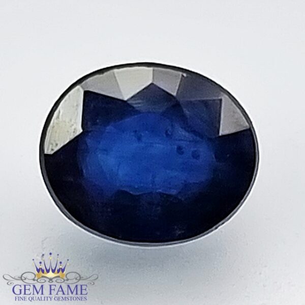 Blue Sapphire 0.83ct (Neelam) Gemstone Ceylon