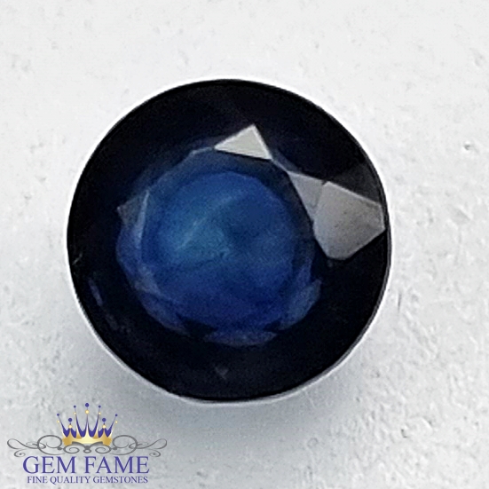 Blue Sapphire 0.68ct (Neelam) Gemstone Ceylon