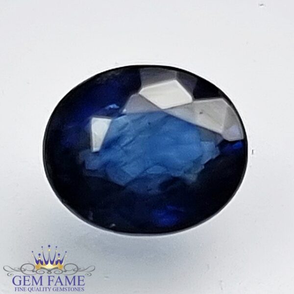 Blue Sapphire 0.86ct (Neelam) Gemstone Ceylon