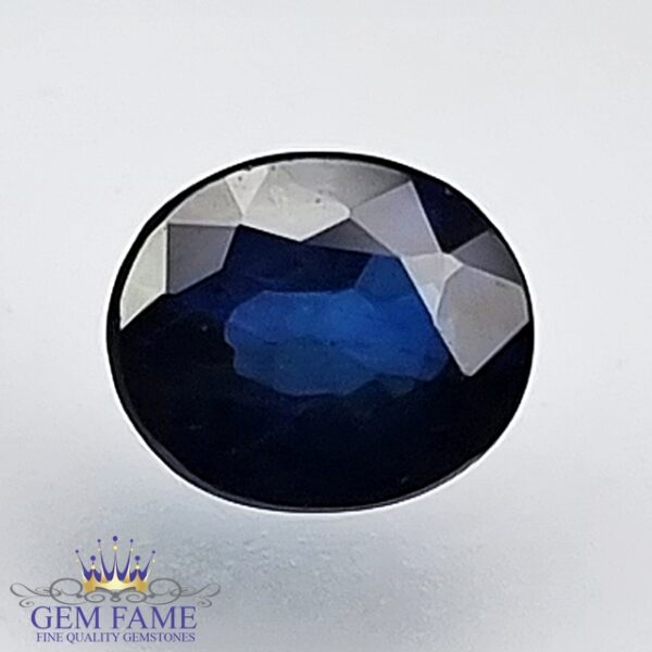 Blue Sapphire 0.70ct (Neelam) Gemstone Ceylon