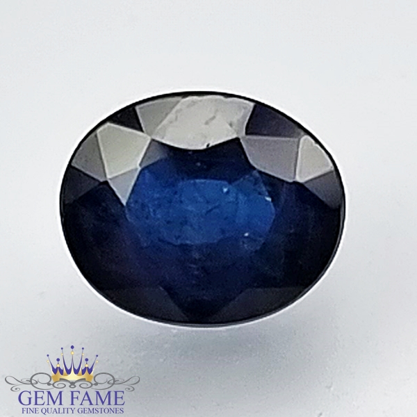 Blue Sapphire 0.78ct (Neelam) Gemstone Ceylon