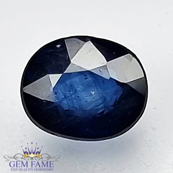 Blue Sapphire 0.76ct (Neelam) Gemstone Ceylon