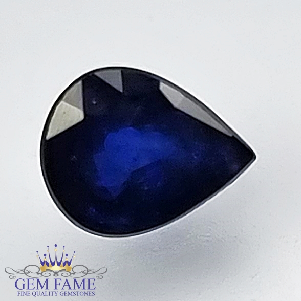 Blue Sapphire 0.63ct (Neelam) Gemstone Ceylon