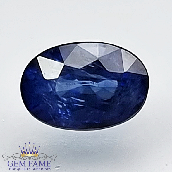 Blue Sapphire 0.62ct (Neelam) Gemstone Ceylon