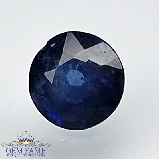 Blue Sapphire 0.49ct (Neelam) Gemstone Ceylon