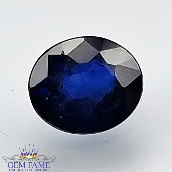 Blue Sapphire 0.69ct (Neelam) Gemstone Ceylon