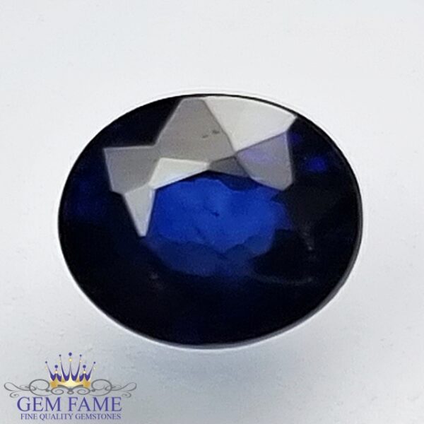 Blue Sapphire 0.73ct (Neelam) Gemstone Ceylon