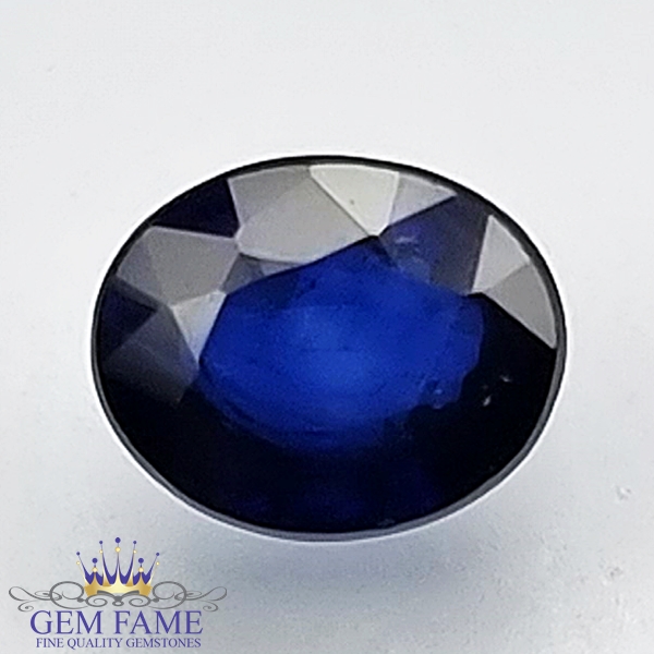 Blue Sapphire 0.67ct (Neelam) Gemstone Ceylon