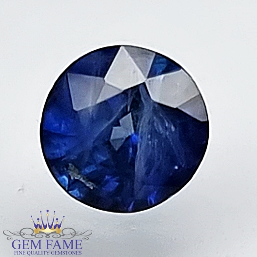 Blue Sapphire 0.46ct (Neelam) Gemstone Ceylon