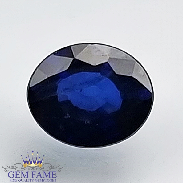Blue Sapphire 0.54ct (Neelam) Gemstone Ceylon