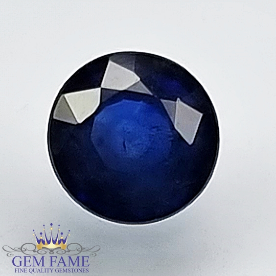 Blue Sapphire 0.61ct (Neelam) Gemstone Ceylon
