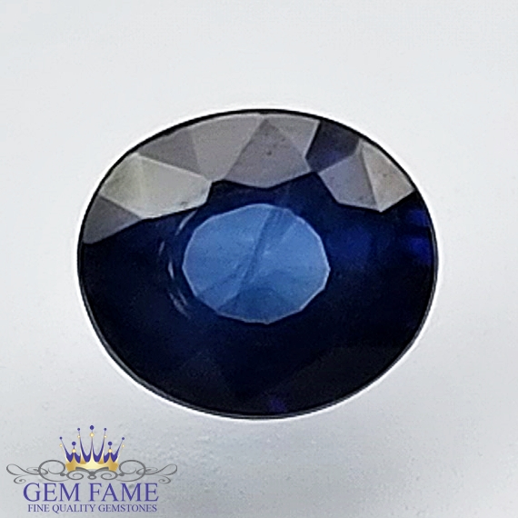 Blue Sapphire 0.56ct (Neelam) Gemstone Ceylon