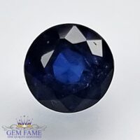 Blue Sapphire 0.57ct (Neelam) Gemstone Ceylon