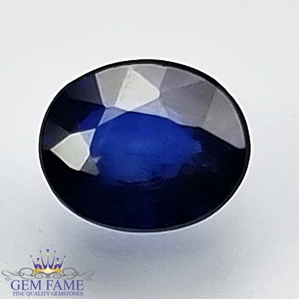 Blue Sapphire 0.68ct (Neelam) Gemstone Ceylon