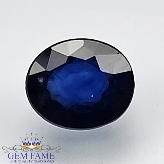 Blue Sapphire 0.72ct (Neelam) Gemstone Ceylon