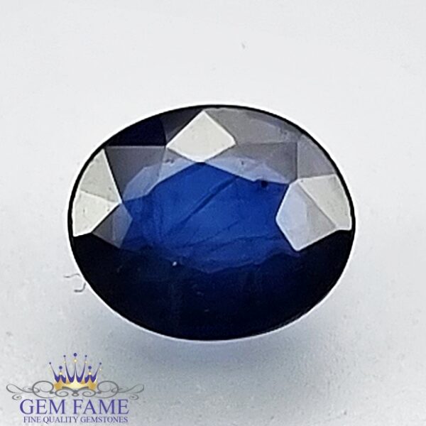 Blue Sapphire 0.55ct (Neelam) Gemstone Ceylon