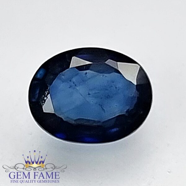 Blue Sapphire 0.54ct (Neelam) Gemstone Ceylon