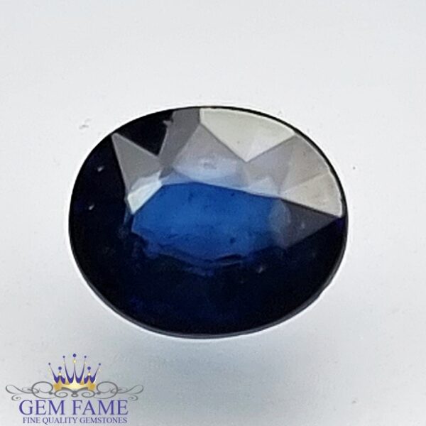 Blue Sapphire 0.74ct (Neelam) Gemstone Ceylon