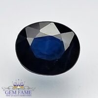 Blue Sapphire 0.78ct (Neelam) Gemstone Ceylon
