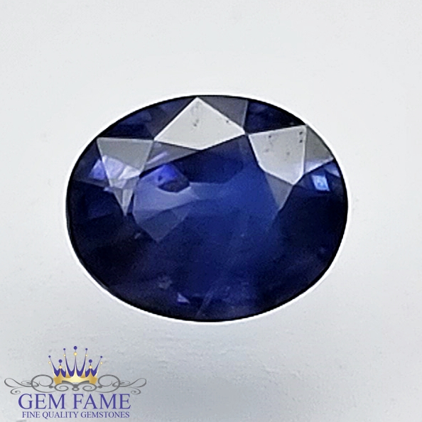 Blue Sapphire 0.51ct (Neelam) Gemstone Ceylon