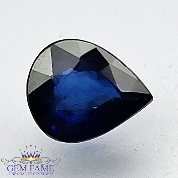 Blue Sapphire 0.59ct (Neelam) Gemstone Ceylon